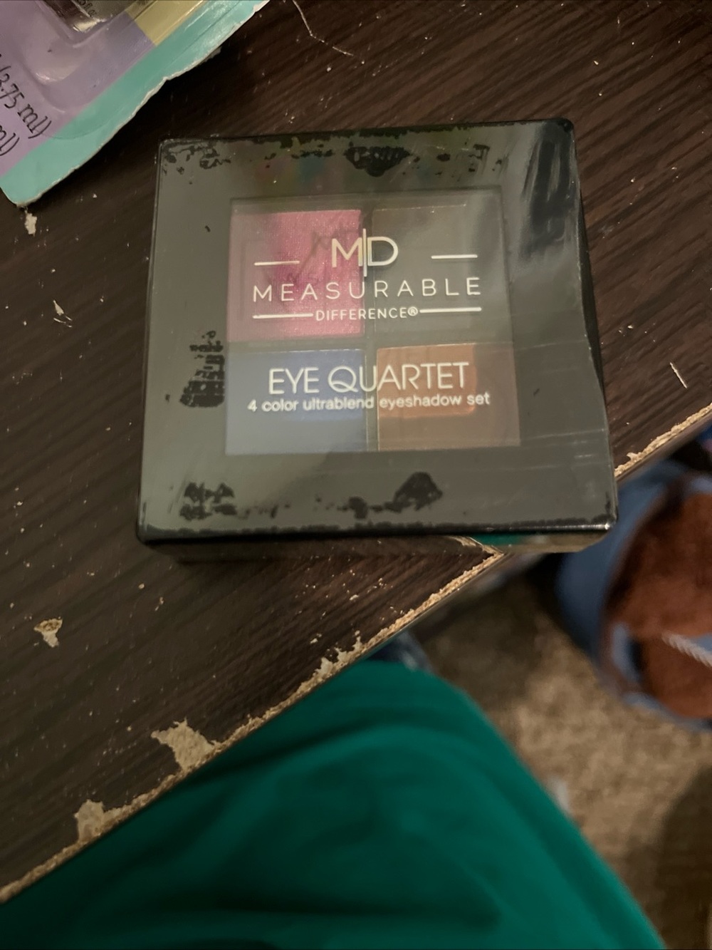 Measurable Difference Purple & Blue Eye Quartet Eyeshadow Palette
